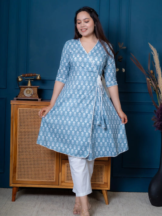 ANGRAKHA KURTA SET - Silaye
