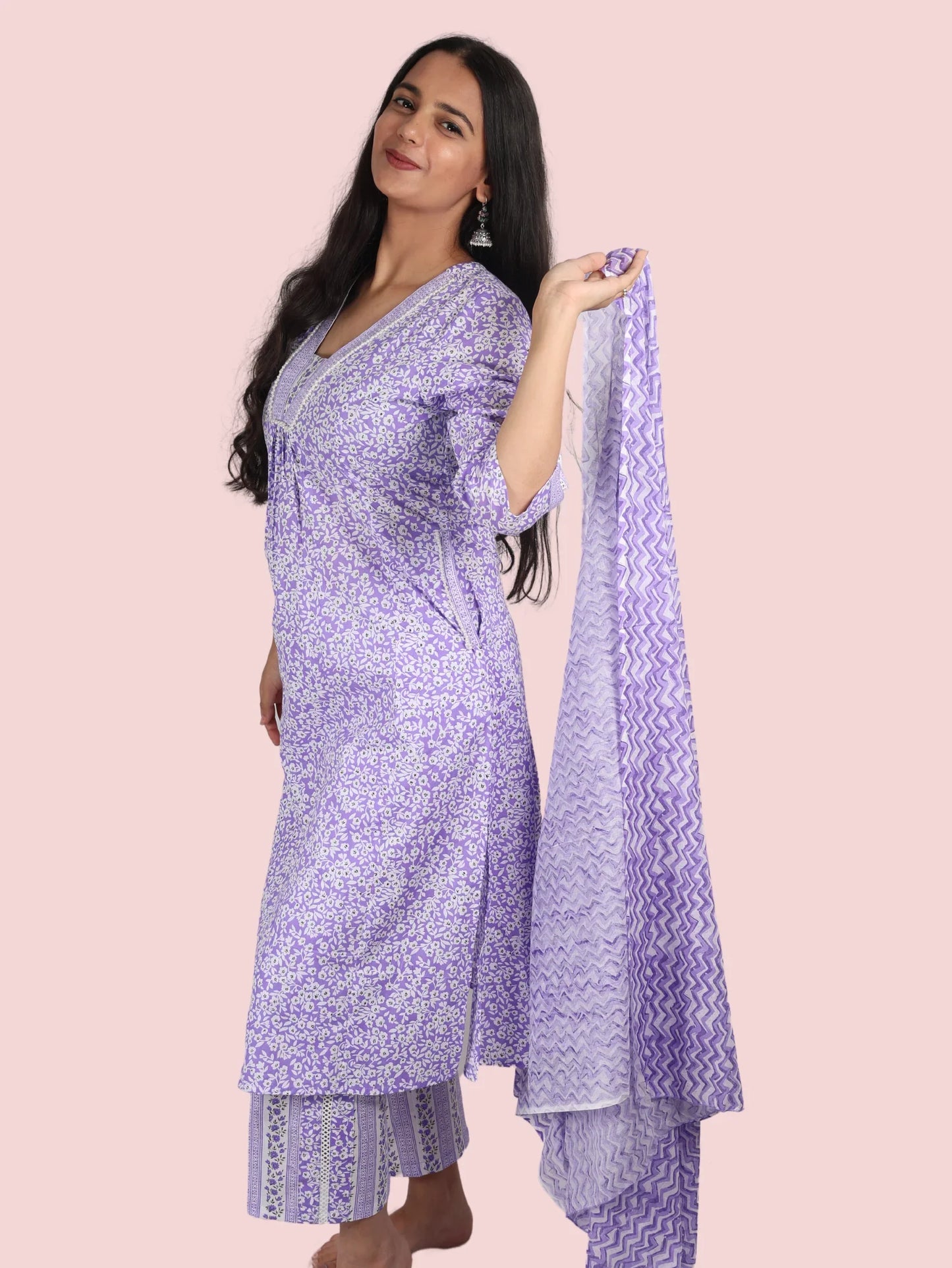 LAVENDER SUIT SET - Silaye