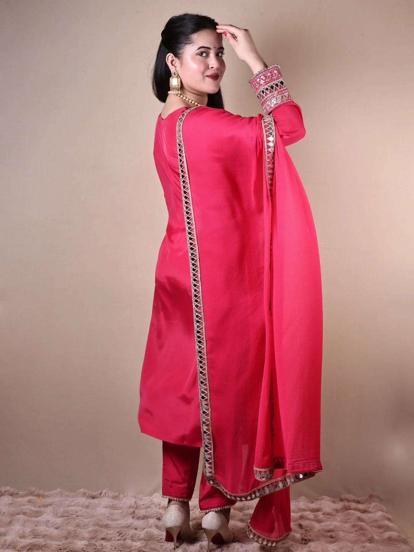 RED SUIT SET - Silaye