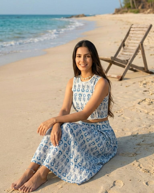 COASTAL SUMMER EDIT SKIRT & TOP