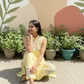 LEMON GLOW COTTON GLAZE KURTA SET